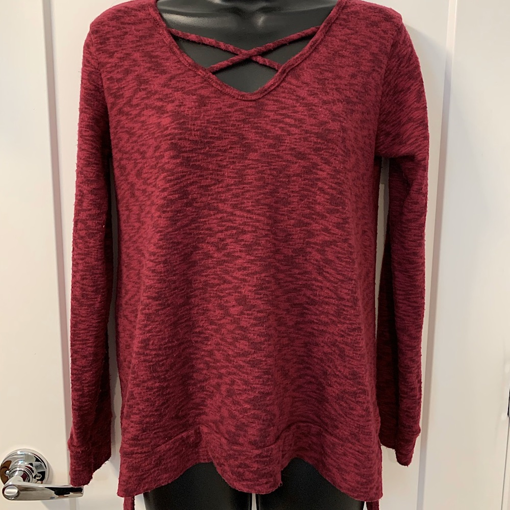 Dark Pink/Maroon Sweater